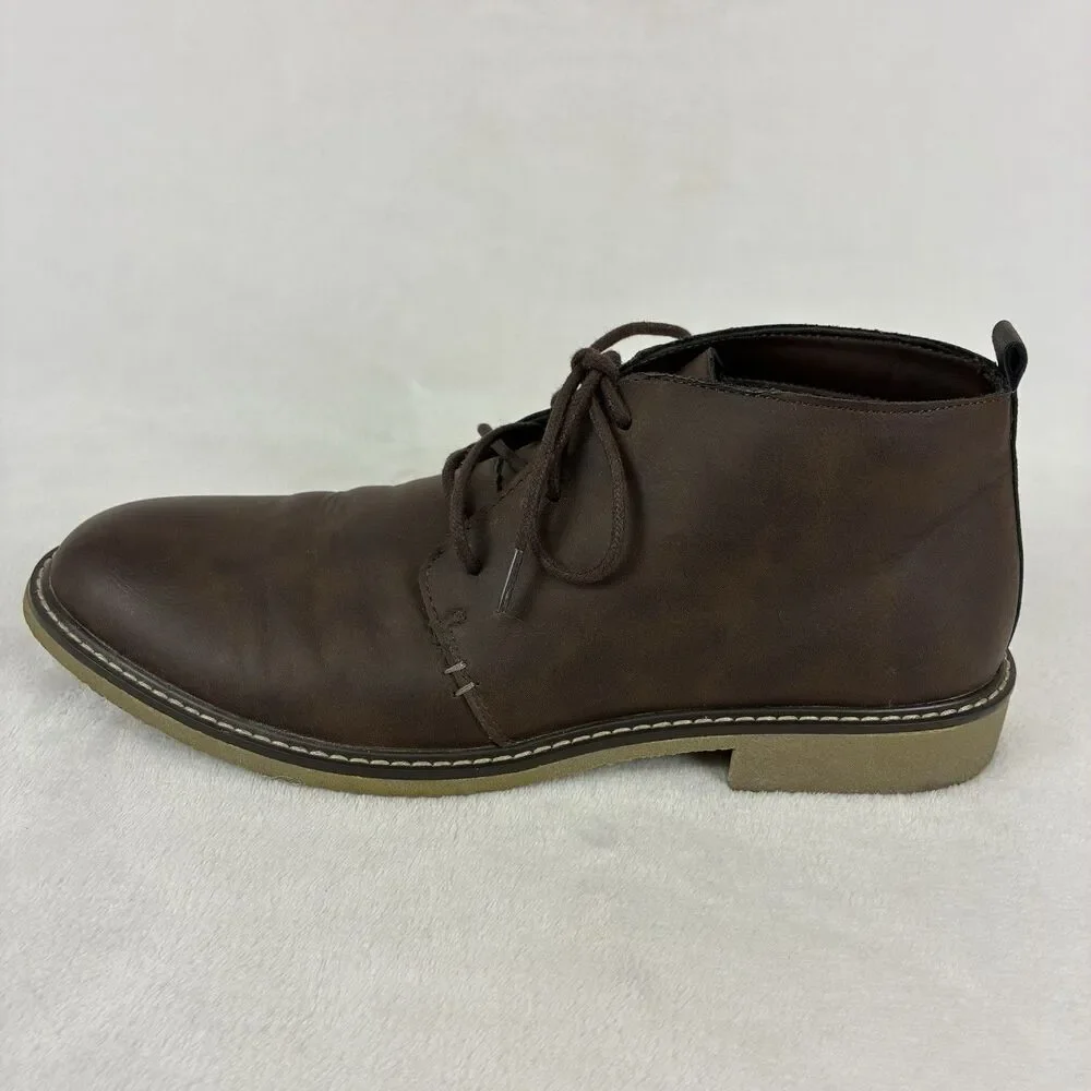 Goodfellow & Co Granger Chukka Boots Men’s Size 11 Brown Casual Lace-Up Fashion